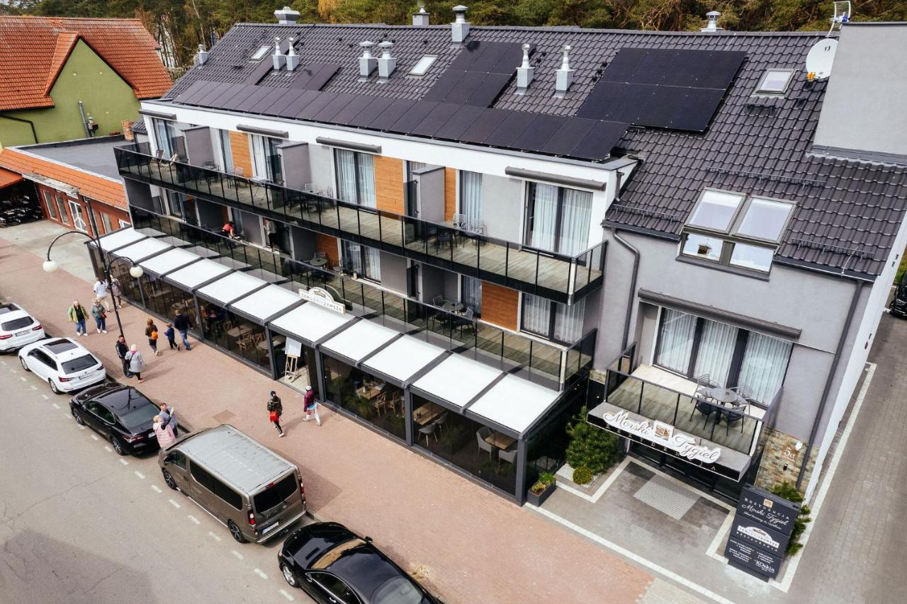 Rezydencja Morski Tygiel Leba Exterior foto