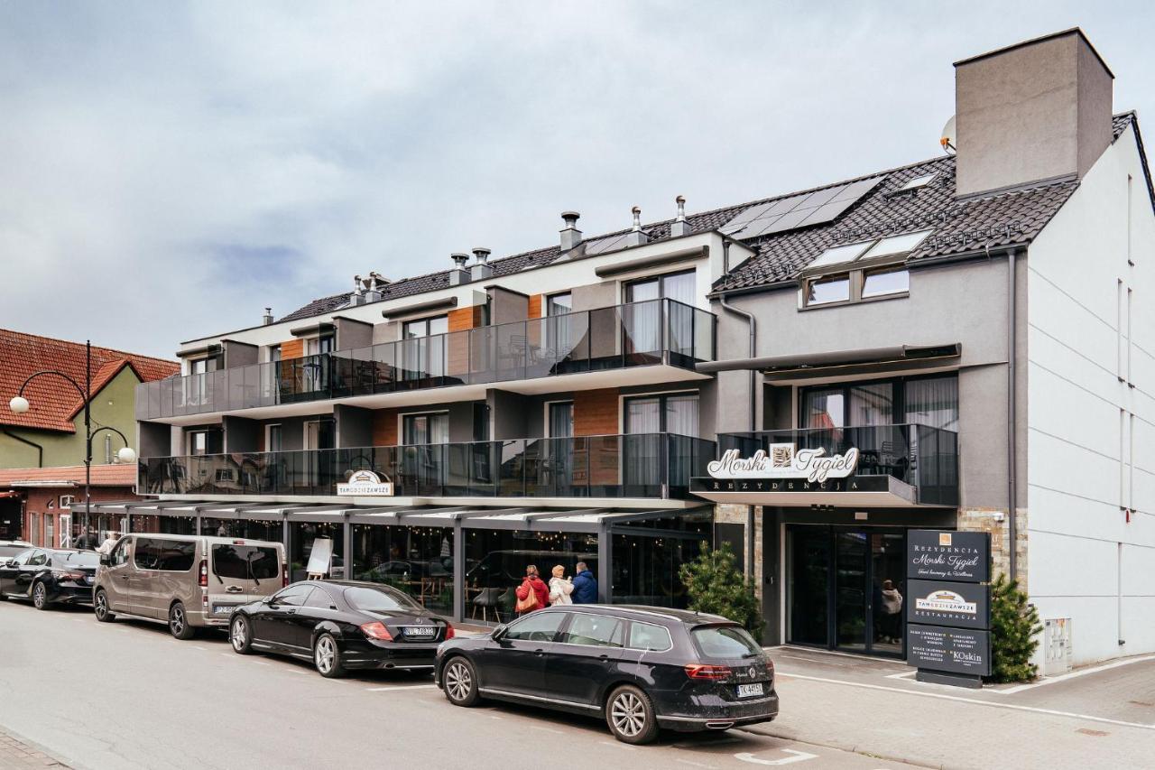 Rezydencja Morski Tygiel Leba Exterior foto